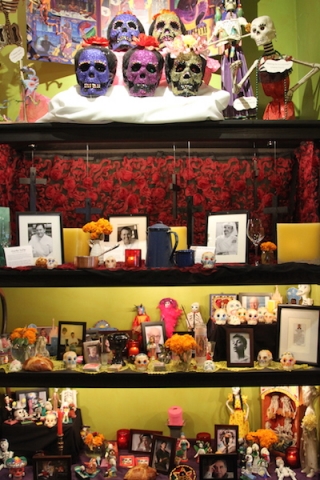 Frontera's Día De Los Muertos altar
