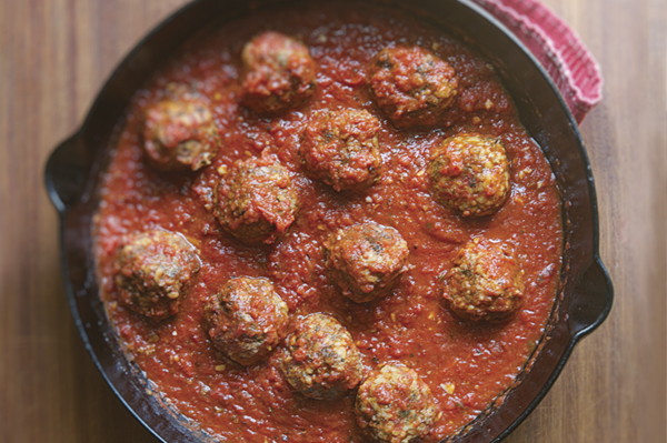 Rick Bayless Chipotle Meatballs