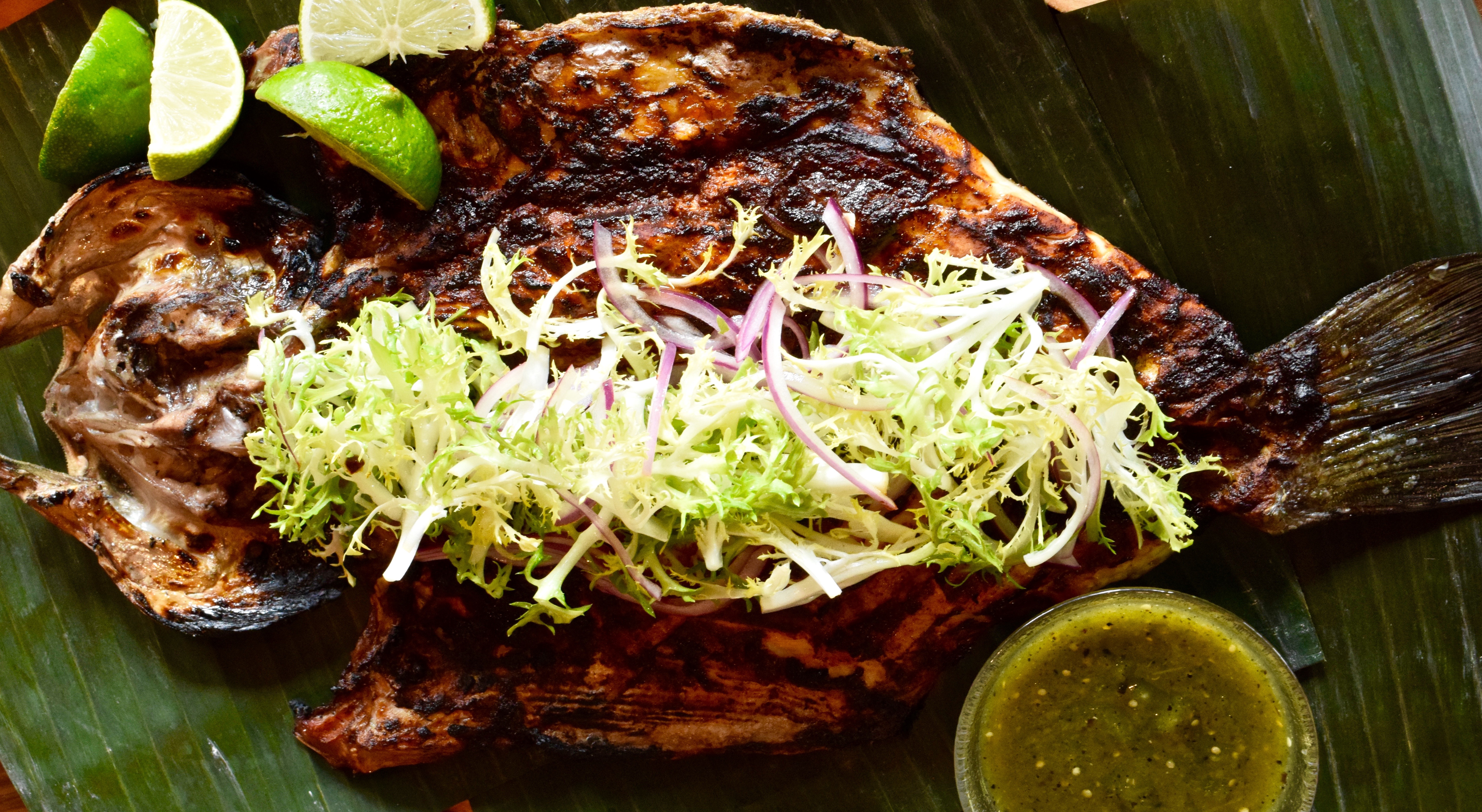 Rick Baylessgrilled Fish A La Talla With Red Chile Adobo Rick Bayless