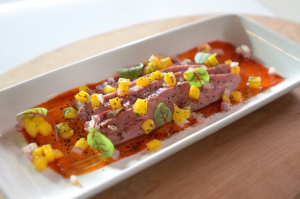 Rick BaylessSlow Cooker Sous Vide Duck Breast with Black Garlic and Salsa - Rick Bayless