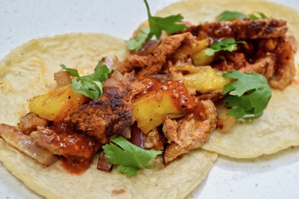 Rick Bayless Grilled Pork Tacos al Pastor Rick Bayless Grilled Pork Tacos al Pastor