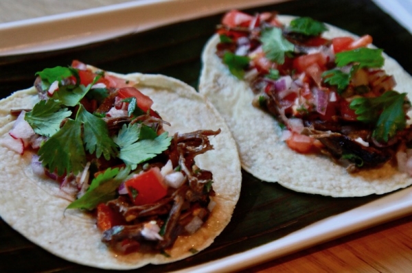 Rick BaylessCrisped, Slow-Cooked Beef Tacos - Rick Bayless