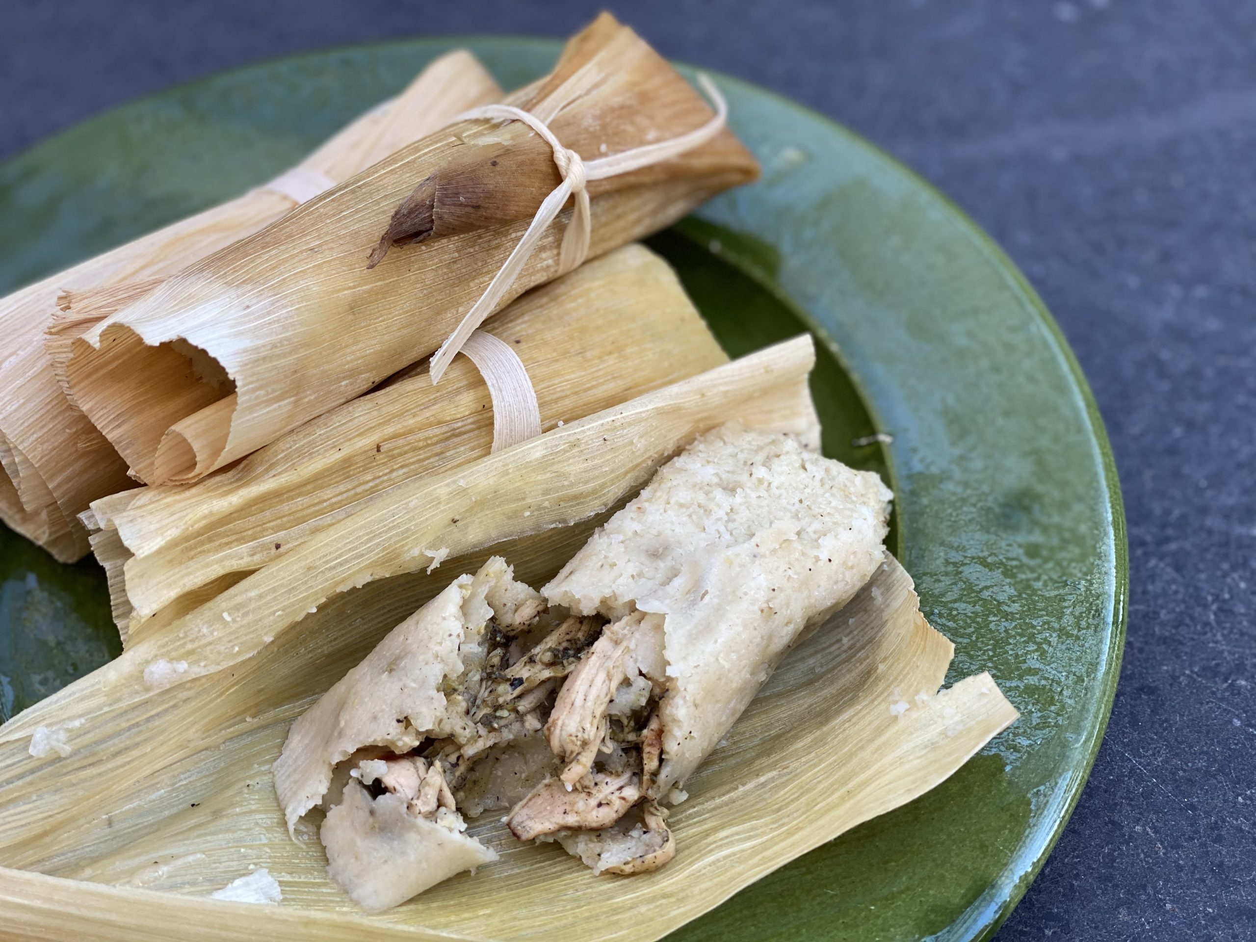 Rick BaylessGreen Chile Chicken Tamales - Rick Bayless