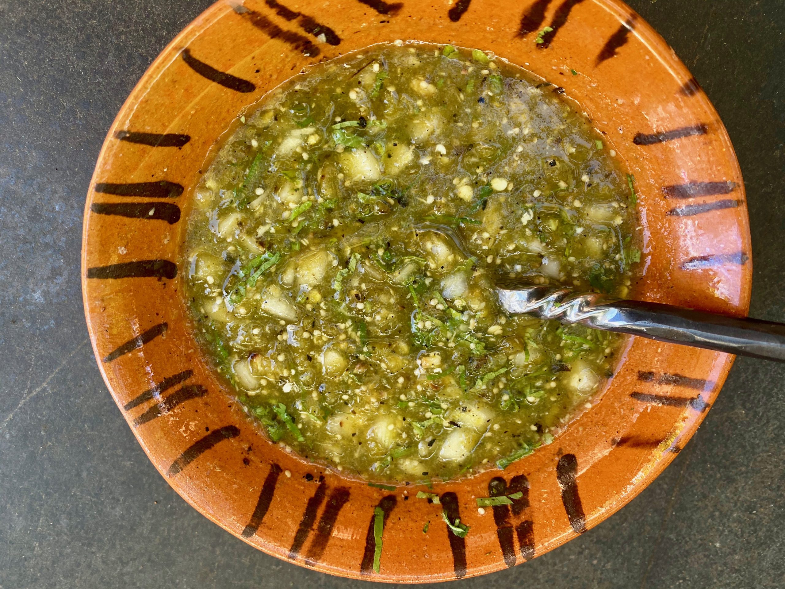 Roasted Tomatillo Salsa