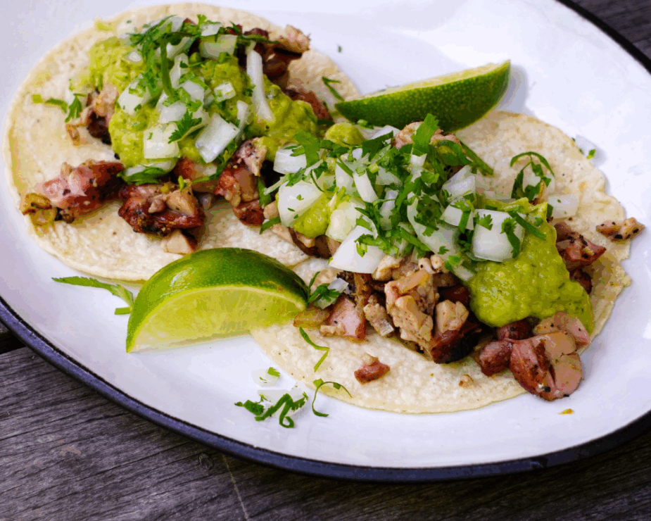 Grilled Veal Sweetbreads Tacos